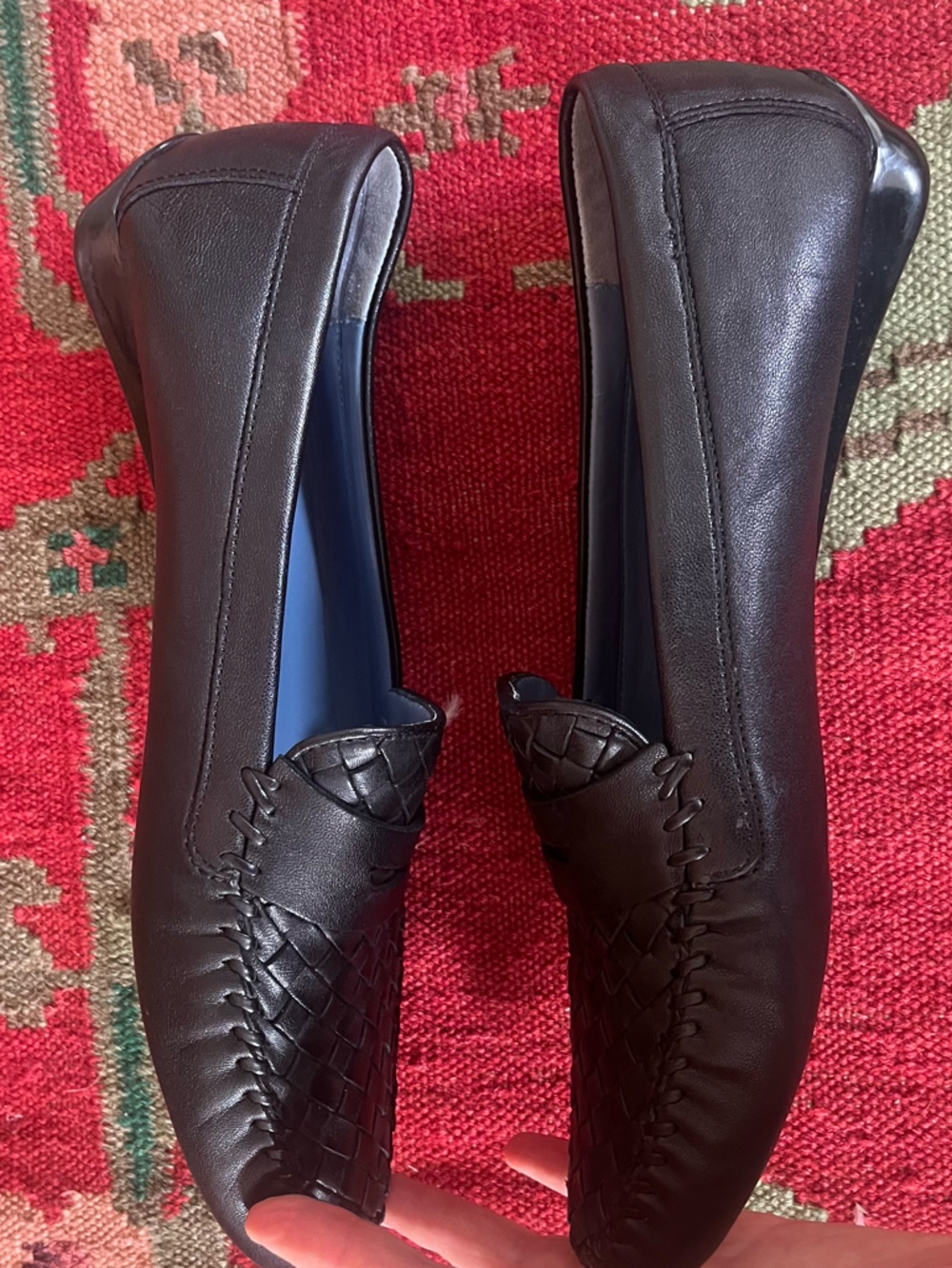 Robert Zur Women’s Loafer size 12 Petra Black Leather - Picture 8 of 13